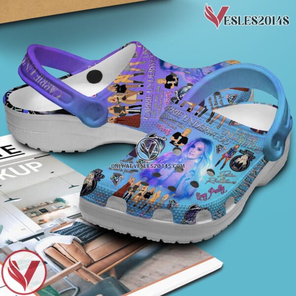 Carrie Underwood Singer Music Crocs Crocband Clogs Shoes, Unique Gifts For Fans - Vesles2014S 2