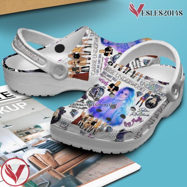 Carrie Underwood Singer Music Crocs Crocband Shoes Clogs, Unique Gifts For Fans - Vesles2014S 2