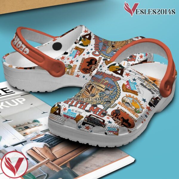 Carrying Your Love with Me George Strait Music Crocs Crocband Clogs Shoes, Unique Gifts For Fans - Vesles2014S 3