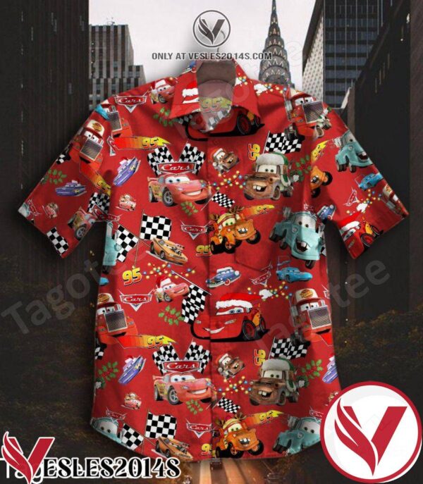 Cars Lightning Mcqueen 95 Hawaiian Shirt, Unique Gifts For Friends - Vesles2014S 1