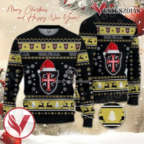 Casa Pia A.C Sport Ugly Christmas Sweater, Unique Gifts For Fans - Vesles2014aS 1