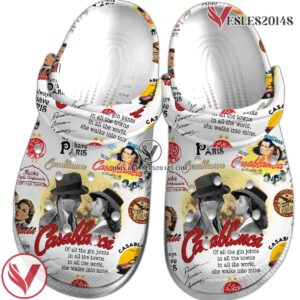 Casablanca Movie Crocs Crocband Clogs Shoes Comfortable For Men Women and Kids - Vesles2014S 2