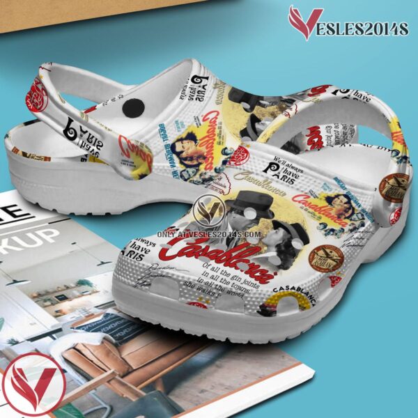 Casablanca Movie Crocs Crocband Clogs Shoes Comfortable For Men Women and Kids - Vesles2014S 3