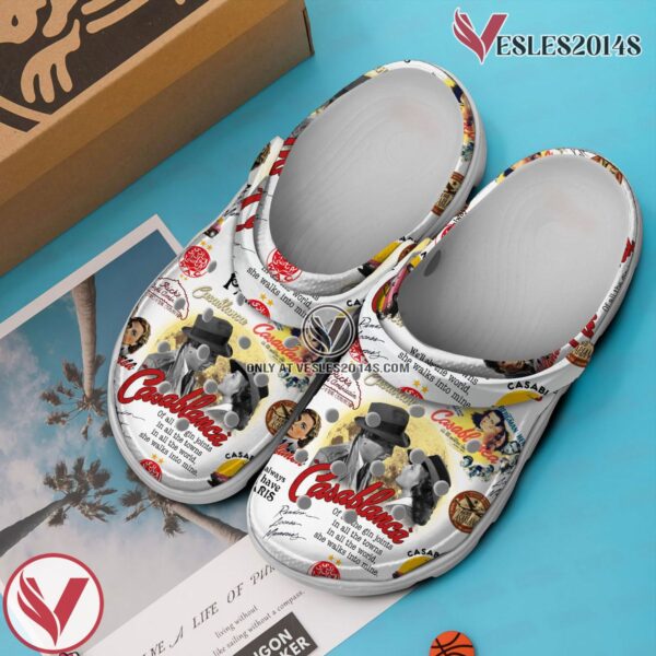 Casablanca Movie Crocs Crocband Clogs Shoes Comfortable For Men Women and Kids - Vesles2014S 4
