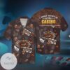 Casino Lover I Would Rather Be At The Casino For Men And Women Graphic Print Short Sleeve Hawaiian Casual Shirt Vesles2014S