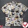 Cat Cosplay Harry Potter White Daisies Hawaiian Shirt, Unique Gifts For Friends - Vesles2014S 1