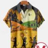 Cat Halloween Night Halloween Hawaiian Shirt, Unique Gifts For Friends - Vesles2014S 1
