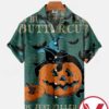 Cat Pumpkin Buckle Up Buttercup You Just Filled Me Witch Switch Halloween Hawaiian Shirt, Unique Gifts For Friends - Vesles2014S 1