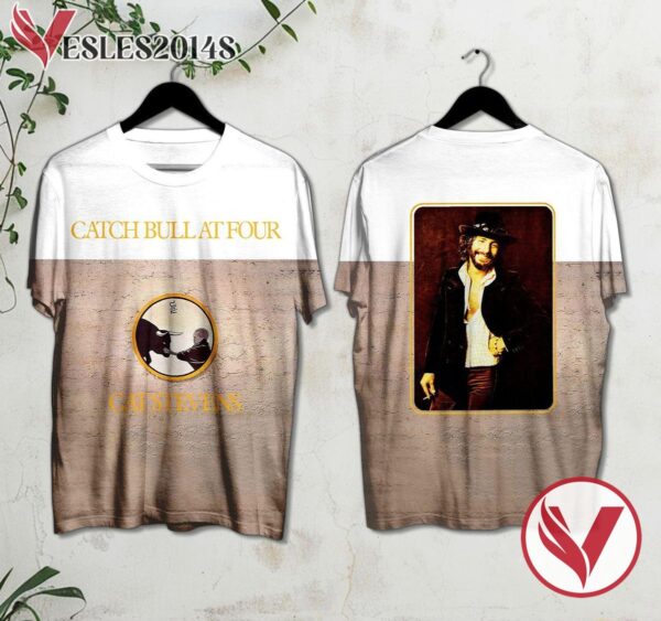 Cat Stevens Catch Bull At Four Album Cover Shirt, Perfect Gifts For Music Lovers - Vesles2014S