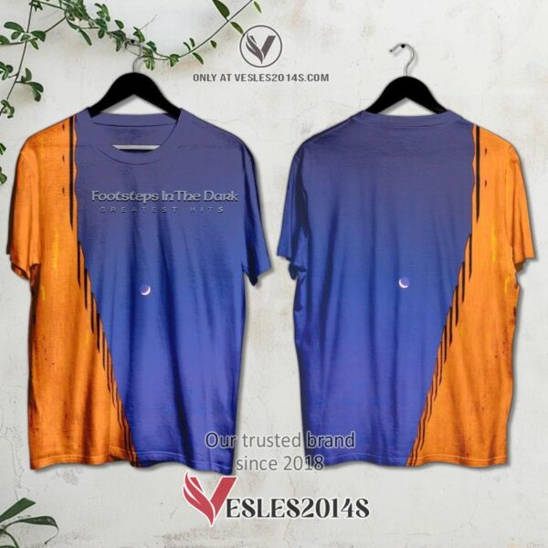 Cat Stevens Footsteps In The Dark Album 3D Shirt, Unique Gifts For Music Lovers - Vesles2014S