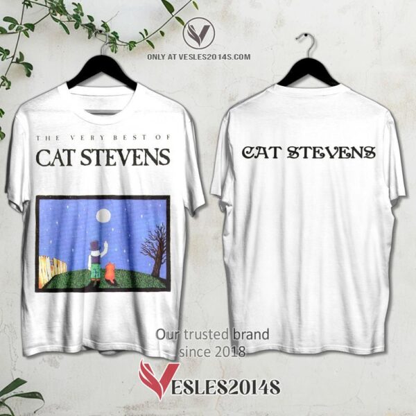 Cat Stevens The Very Best Album 3D T-Shirt, Unique Gifts For Music Lovers - Vesles2014S