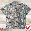 Cat Wearing Glasses Drink Coffee Flower Hawaiian Shirt, Unique Gifts For Friends - Vesles2014S 1