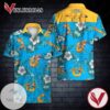 Catdog Hawaiian Graphic Print Short Sleeve Hawaiian Casual Shirt Vesles2014S