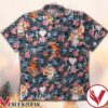 Cats And Pizza Blue Camo Hawaiian Shirt, Unique Gifts For Friends - Vesles2014S 1
