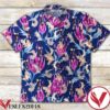Cats Yoga Navy Hawaiian Shirt, Unique Gifts For Friends - Vesles2014S 1