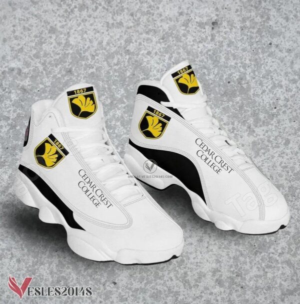 Cedar Crest College Logo Air Jordan 13 Shoes, Best Sneaker Gifts For Fans - Vesles2014s
