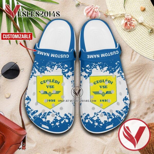 Cegledi VSE Crocs Clogs, Unique Footwear For Fans 1