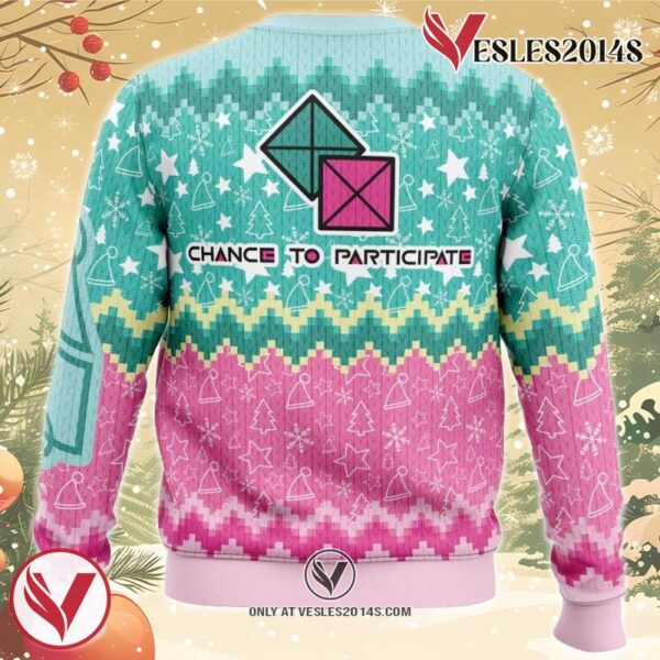 Celebrate the Season Squid Game Christmas Sweater 3
