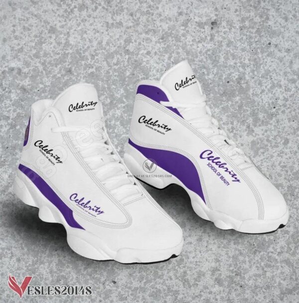 Celebrity School of Beauty Logo Air Jordan 13 Shoes, Best Sneaker Gifts For Fans - Vesles2014s