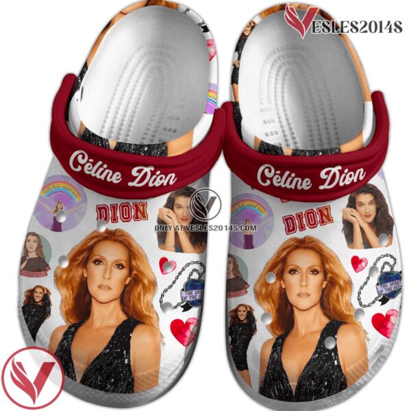 Celine Dion Music Crocs Crocband Clogs Shoes, Unique Gifts For Fans Style 1 - Vesles2014S 3