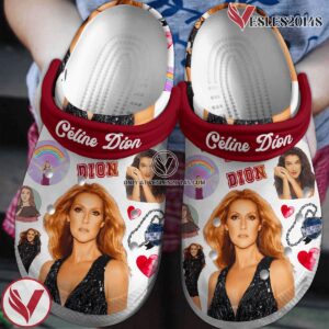 Celine Dion Music Crocs Crocband Clogs Shoes, Unique Gifts For Fans Style 1 - Vesles2014S