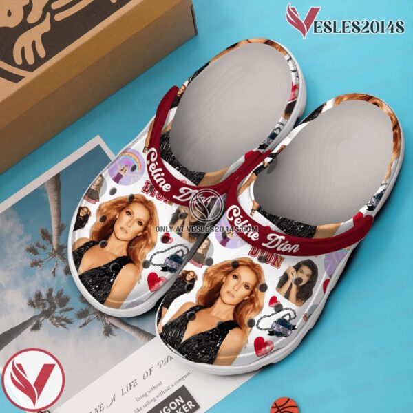 Celine Dion Music Crocs Crocband Clogs Shoes, Unique Gifts For Fans Style 1 - Vesles2014S 4