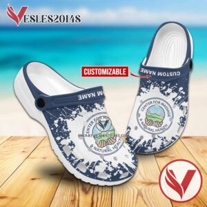 Center for Massage Crocs Clogs, Unique Footwear For Fans
