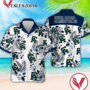 Central Alabama Community College Logo Hawaiian Suit, Unique Outfit For Fans - Vesles2014S 1