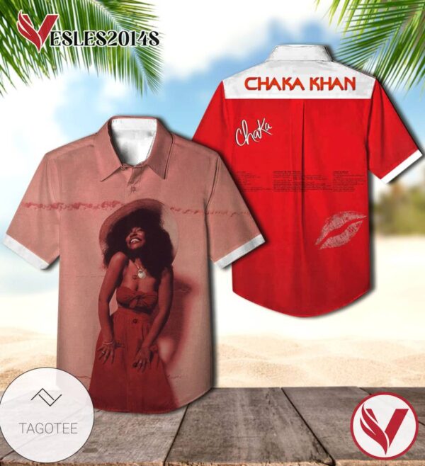 Chaka Khan Chaka The Debut Solo Album Cover Hawaiian Shirt, Best Gift For Music Lovers Vesles2014S