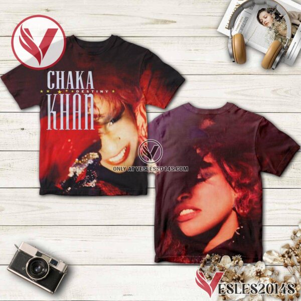 Chaka Khan Destiny Album Cover Shirt, Unique Gifts For Music Lovers - Vesles2014S