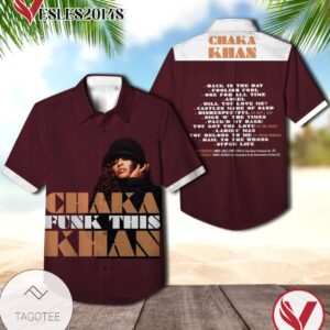 Chaka Khan Funk This Album Cover Hawaiian Shirt, Best Gift For Music Lovers Vesles2014S