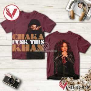 Chaka Khan Funk This Album Cover Shirt Style 2, Unique Gifts For Music Lovers - Vesles2014S