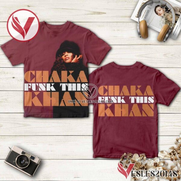 Chaka Khan Funk This Album Cover Shirt, Unique Gifts For Music Lovers - Vesles2014S