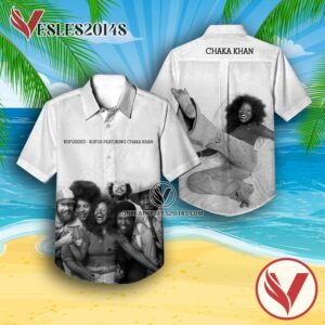 Chaka Khan Rufusized Album Cover Hawaiian Shirt, Unique Gifts For Music Lovers - Vesles2014S