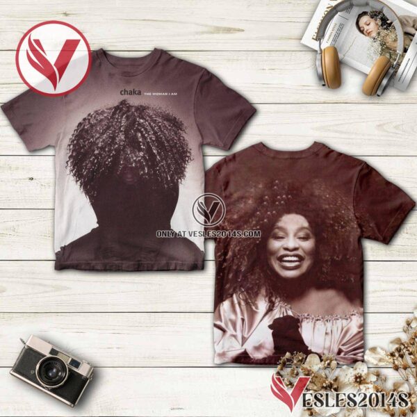 Chaka Khan The Woman I Am Album Cover Shirt, Unique Gifts For Music Lovers - Vesles2014S
