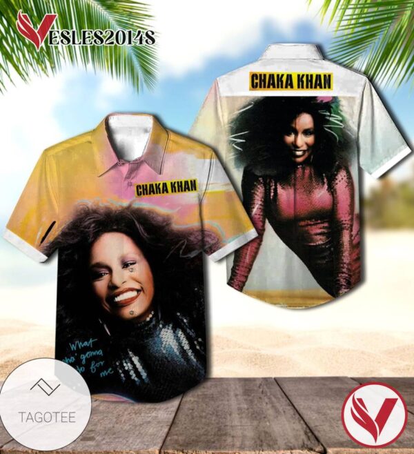 Chaka Khan What Cha' Gonna Do For Me Album Cover Hawaiian Shirt, Best Gift For Music Lovers Vesles2014S