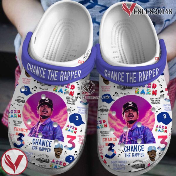 Chance The Rapper Music Crocs Crocband Clogs Shoes, Unique Gifts For Fans - Vesles2014S