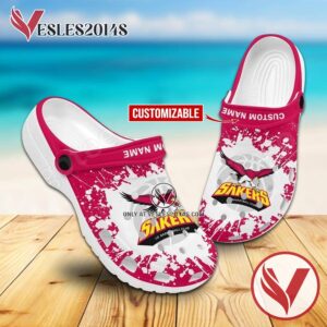 Changwon LG Sakers Logo Crocs Clogs, Unique Footwear For Fans