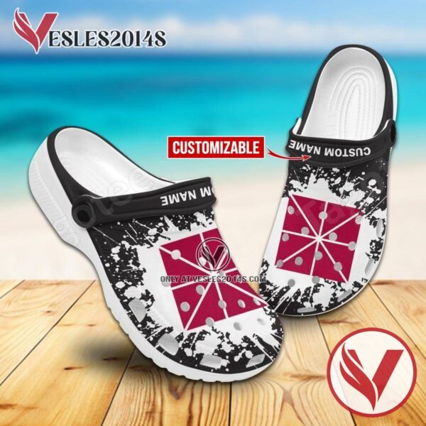 Chapman University Crocs Classic Clogs, Unique Footwear For Fans