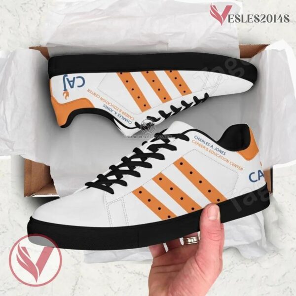 Charles A Jones Career and Education Center Stan Smith Shoes, Unique Sneaker For Fans - Vesles2014s 1