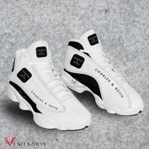 Charles & Keith Logo Air Jordan 13 Shoes, Best Sneaker Gifts For Fans - Vesles2014s