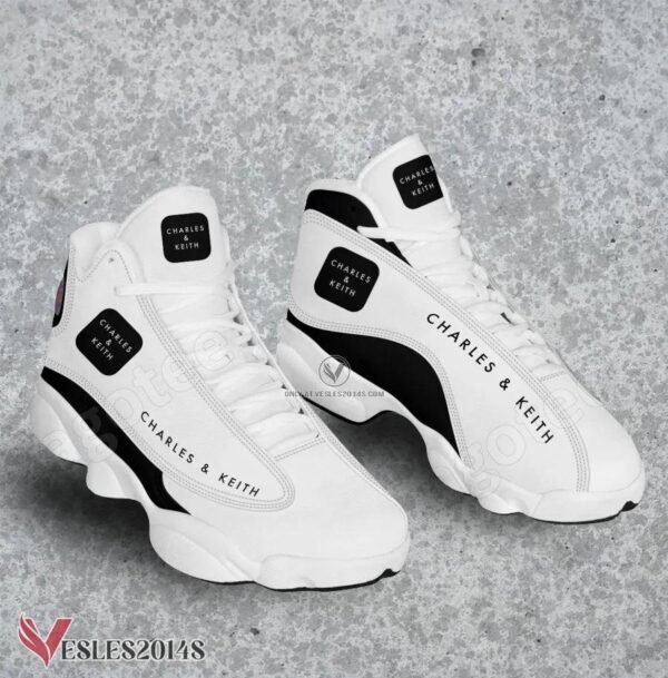 Charles & Keith Logo Air Jordan 13 Shoes, Best Sneaker Gifts For Fans - Vesles2014s