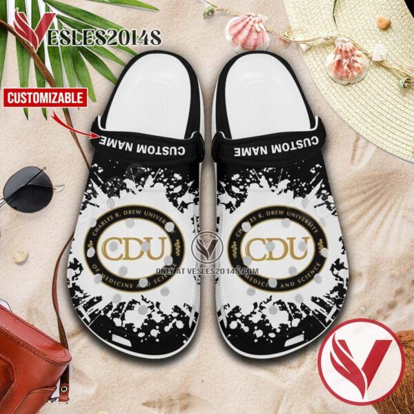 Charles R Drew University of Medicine and Science Crocs Classic Clogs, Unique Footwear For Fans 1