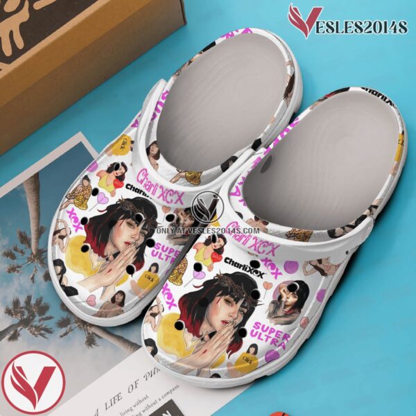 Charli XCX Music Crocs Crocband Clogs Shoes, Unique Gifts For Fans Style 1 - Vesles2014S 2