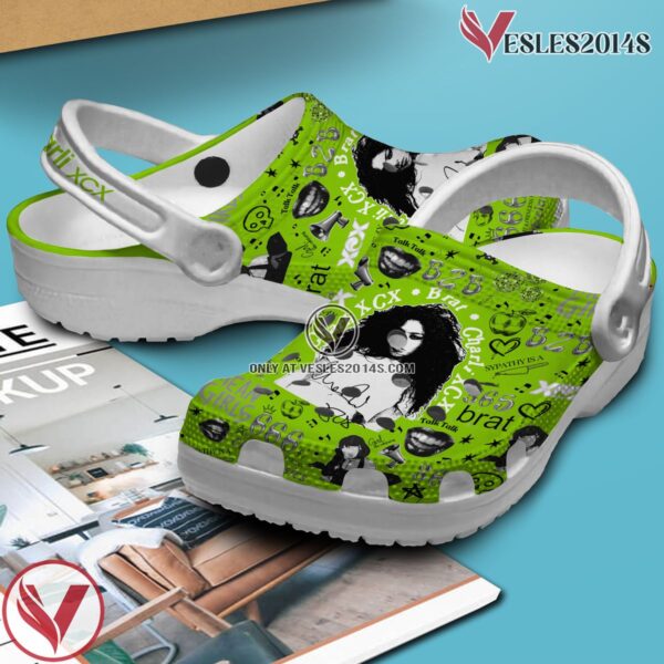Charli XCX Music Crocs Crocband Clogs Shoes, Unique Gifts For Fans Style 2 - Vesles2014S 2