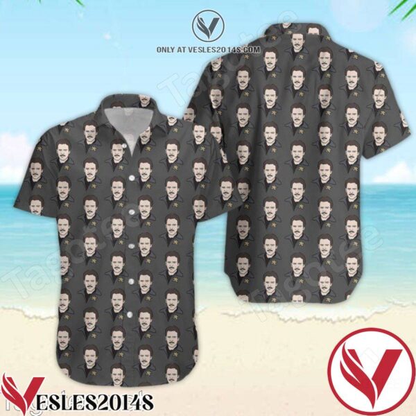 Charlie Swan Twilight Saga Gray Hawaiian Shirt And Short, Unique Gifts For Friends - Vesles2014S 1