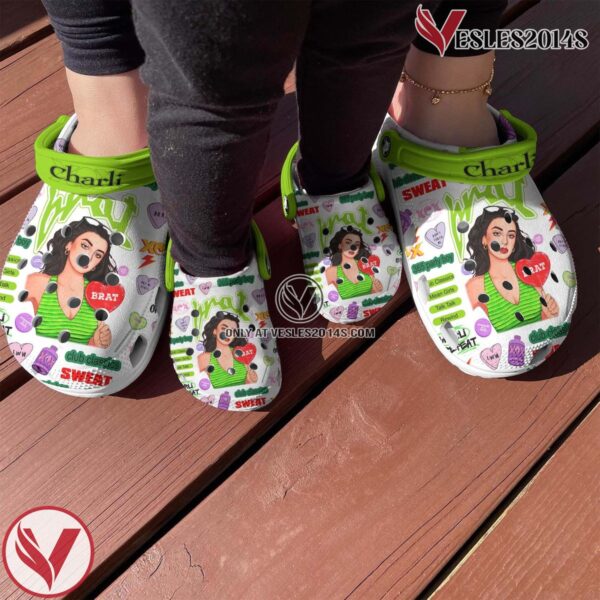 Charlie XCX Music Crocs Crocband Clogs Shoes, Unique Gifts For Fans - Vesles2014S 3