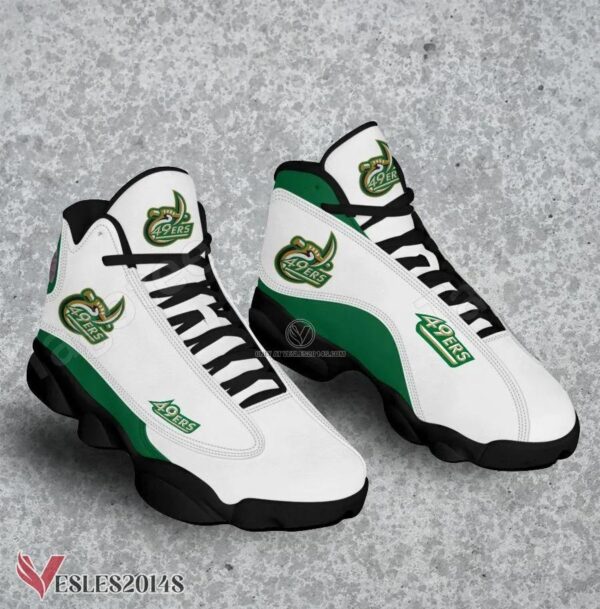 Charlotte 49 ERS NCAA Logo Air Jordan 13 Shoes, Best Sneaker Gifts For Fans - Vesles2014s 1