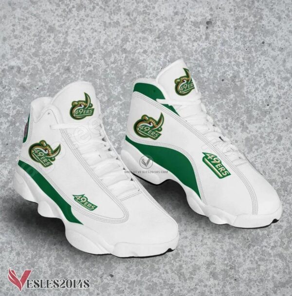 Charlotte 49 ERS NCAA Logo Air Jordan 13 Shoes, Best Sneaker Gifts For Fans - Vesles2014s