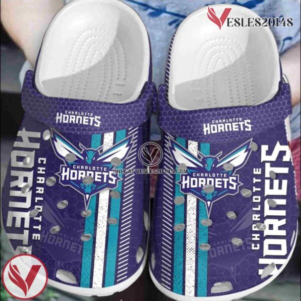 Charlotte Hornets Basketball Club Crocs Comfortable Clogs Shoes Crocband For Men Women, Unique Gift From  Vesles2014S